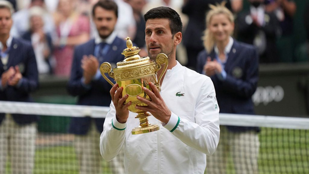 Novak Djokovic wins 20th Grand Slam at Wimbledon, ties men's all-time ...
