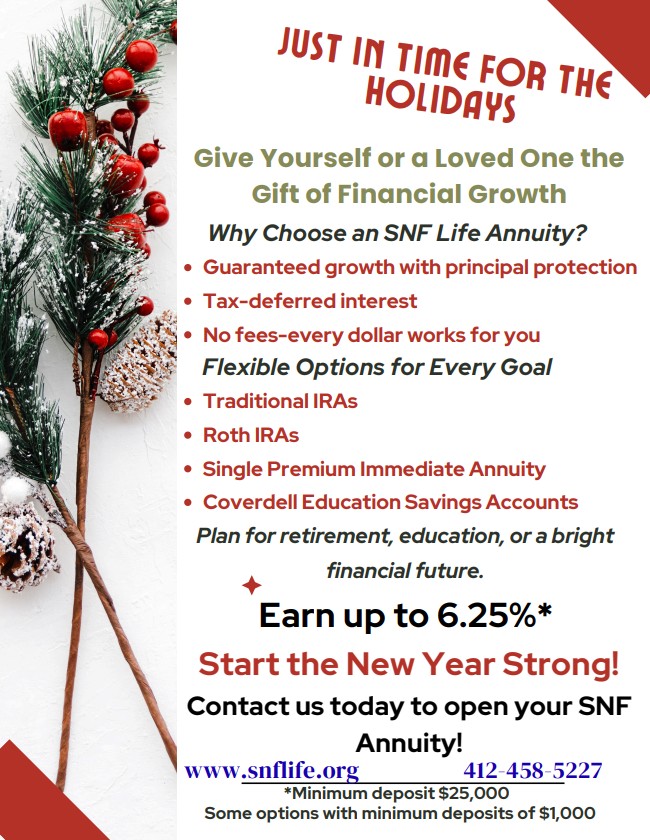 SNF Annuity Christmas Ad