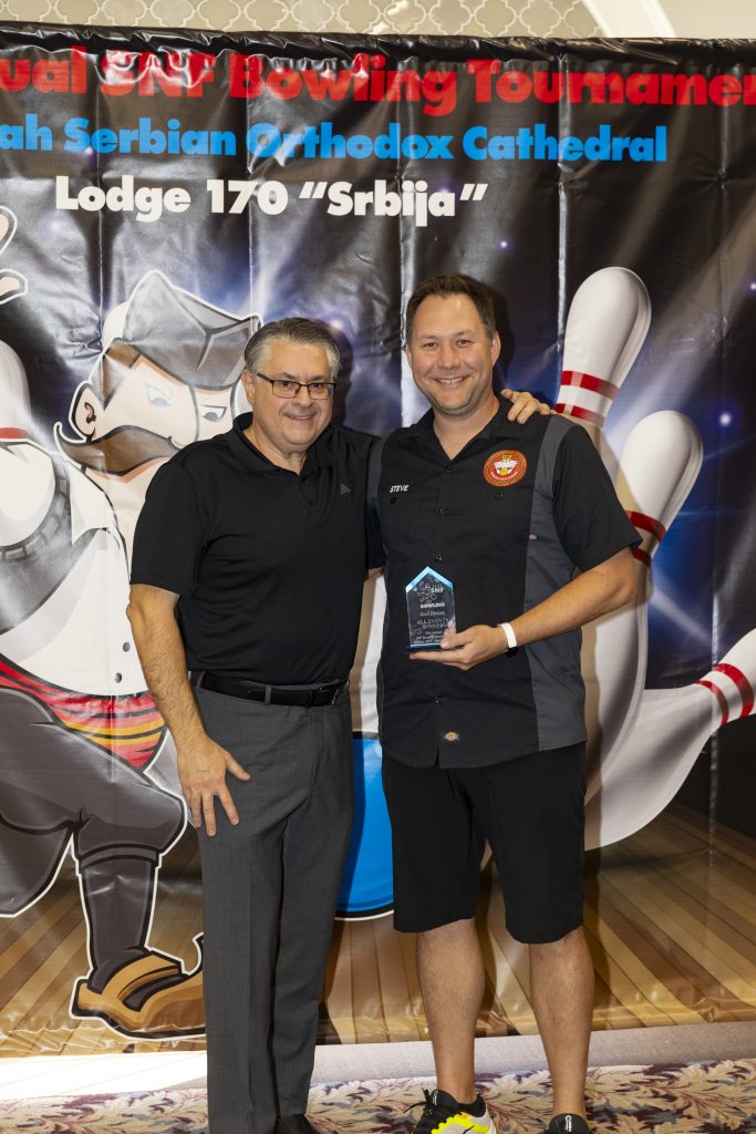 Steve Mrmak Men’s All Events Winner Donated by St. Elijah Cathedral, Merrillville