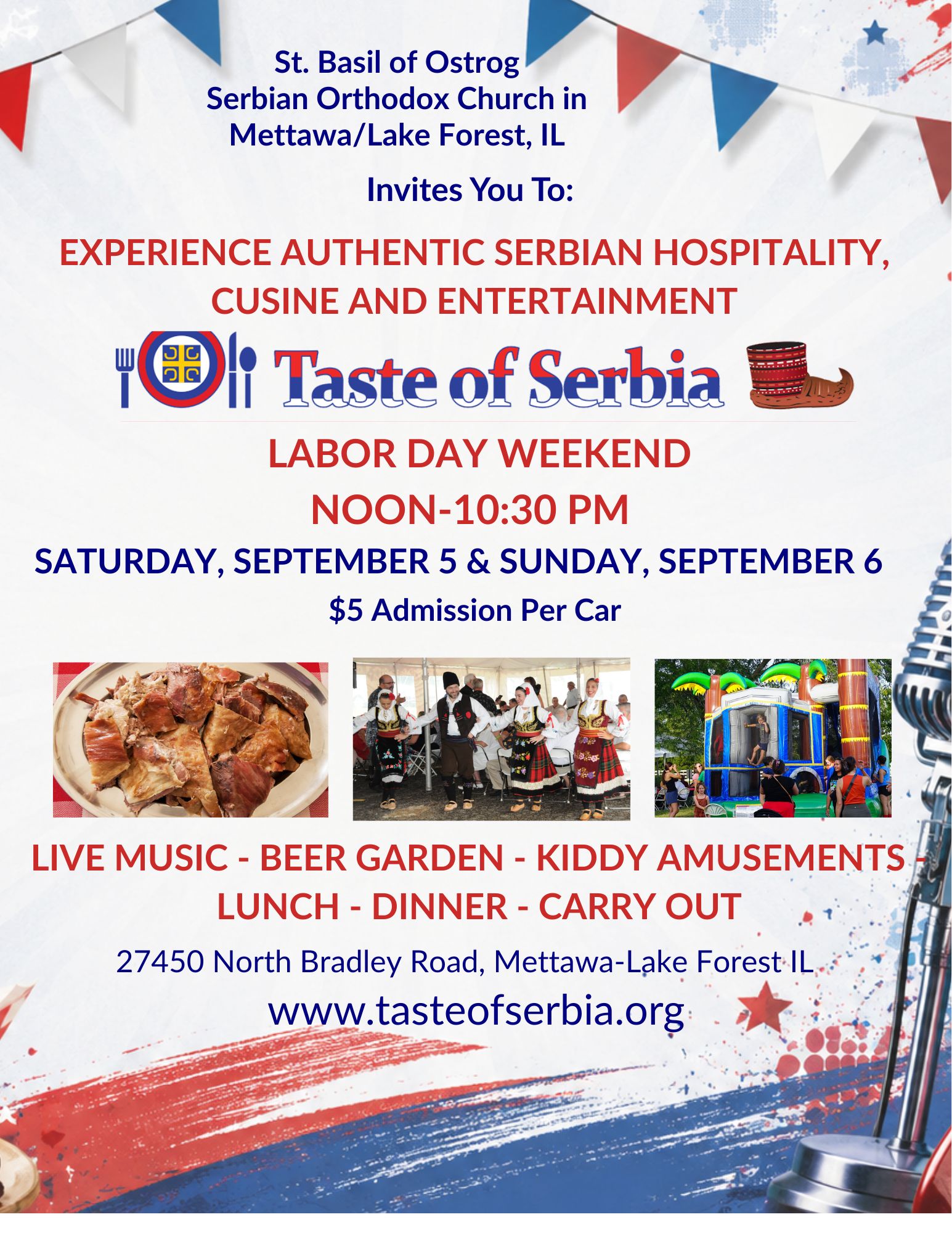 Taste of Serbia 2026 Flyer